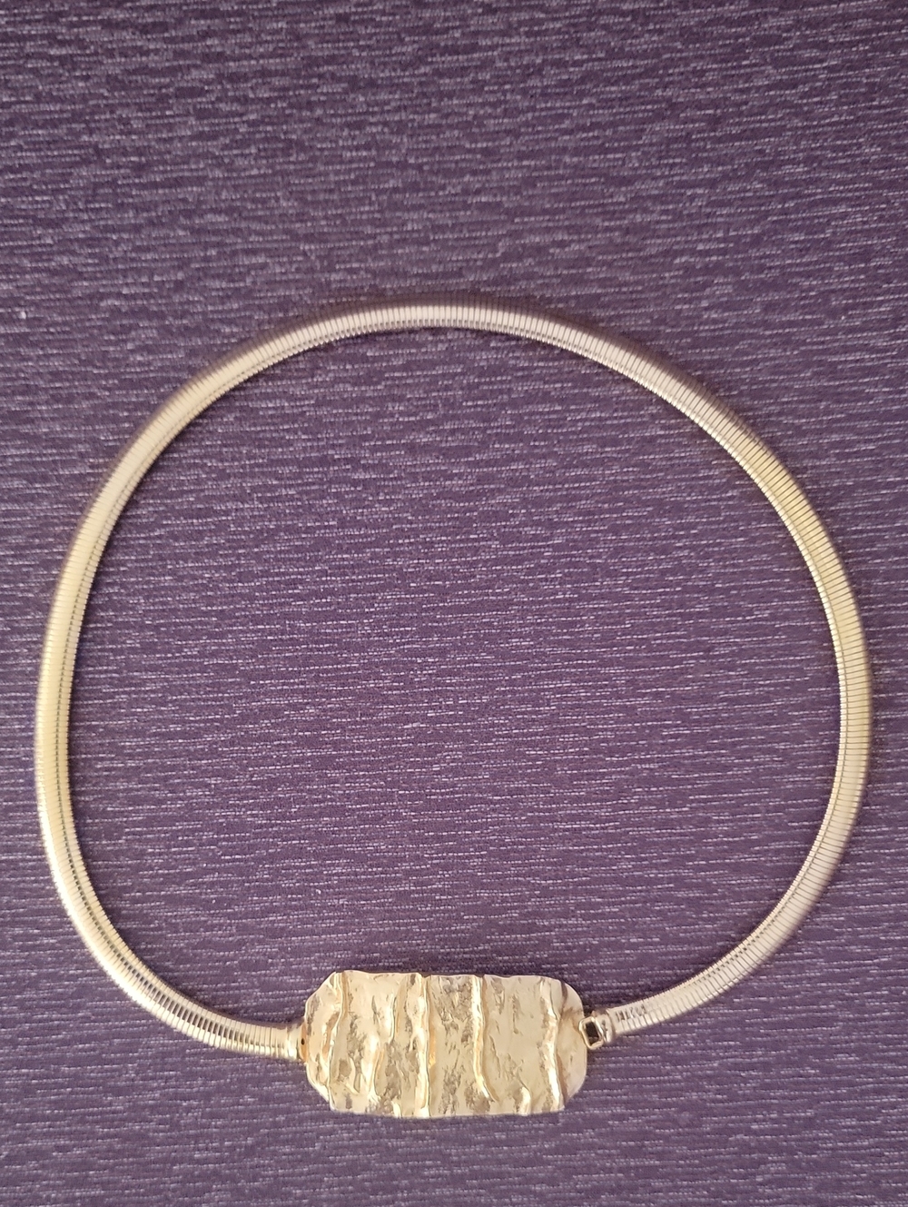 LES BERNARD rare Vintage Yellow  Goldtone Ladies Chain Belts
